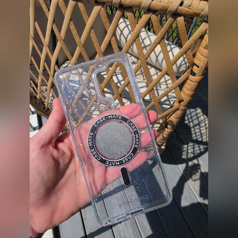 Case-mate Clear Glitter Phone Case For Galaxy S26 Ultra - Picture 2 of 2